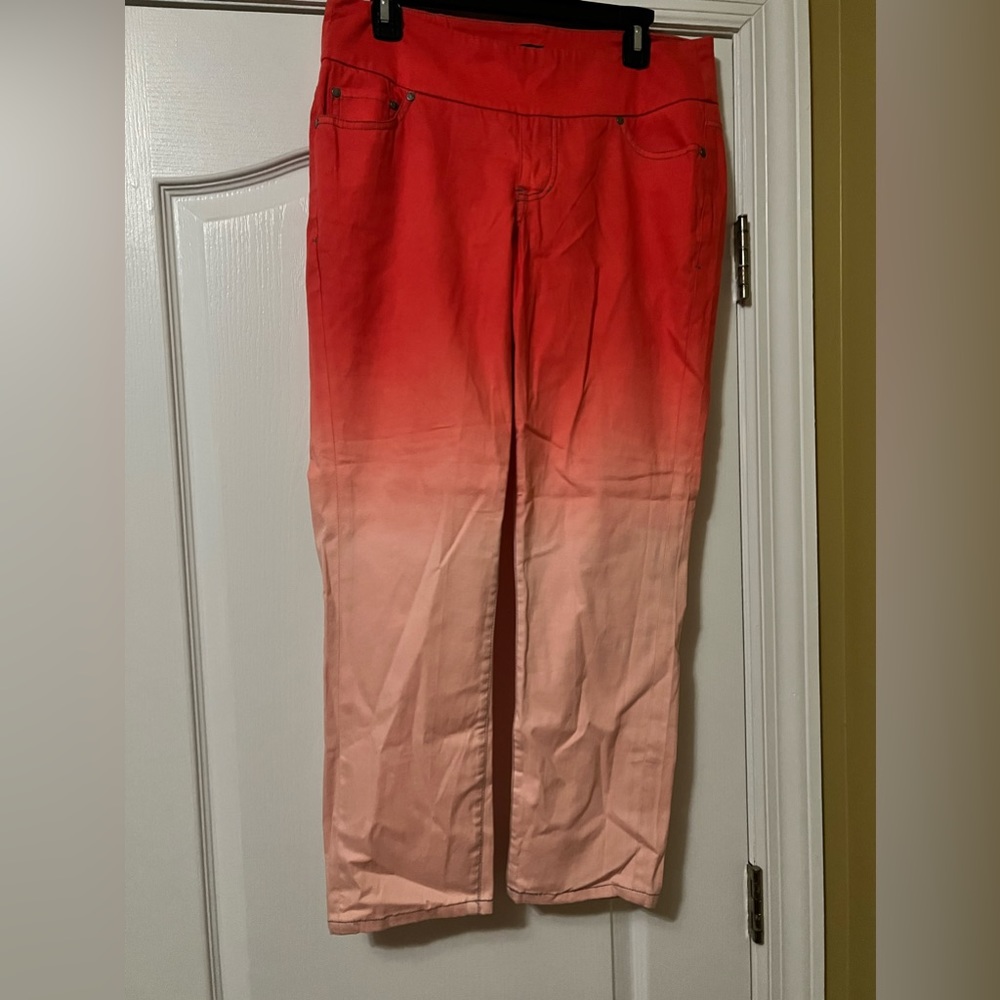 JAG ombré pull on pants. Size 10
